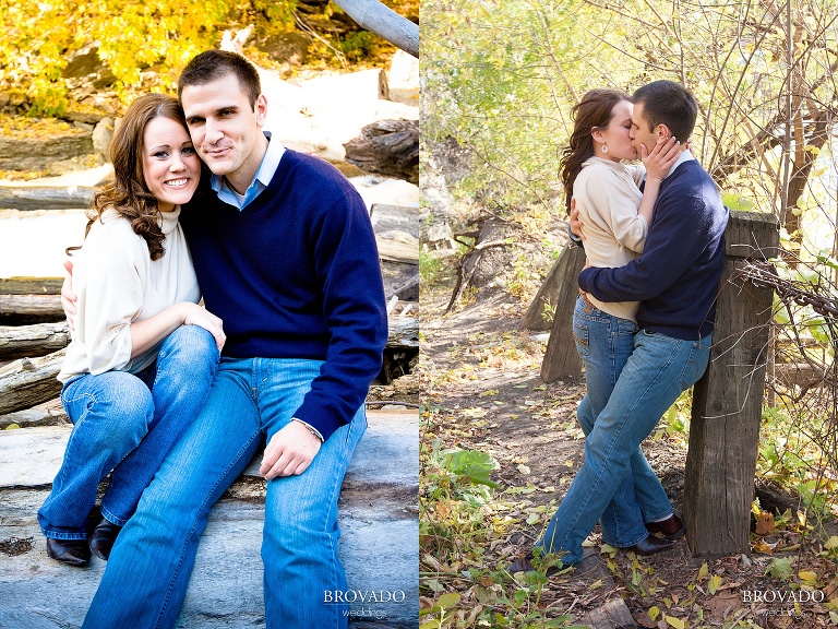 Jessica Adam S Engagement Pictures At The Stone Arch Bridge Minneapolis Wedding And Engagement Photography Brovado Weddings