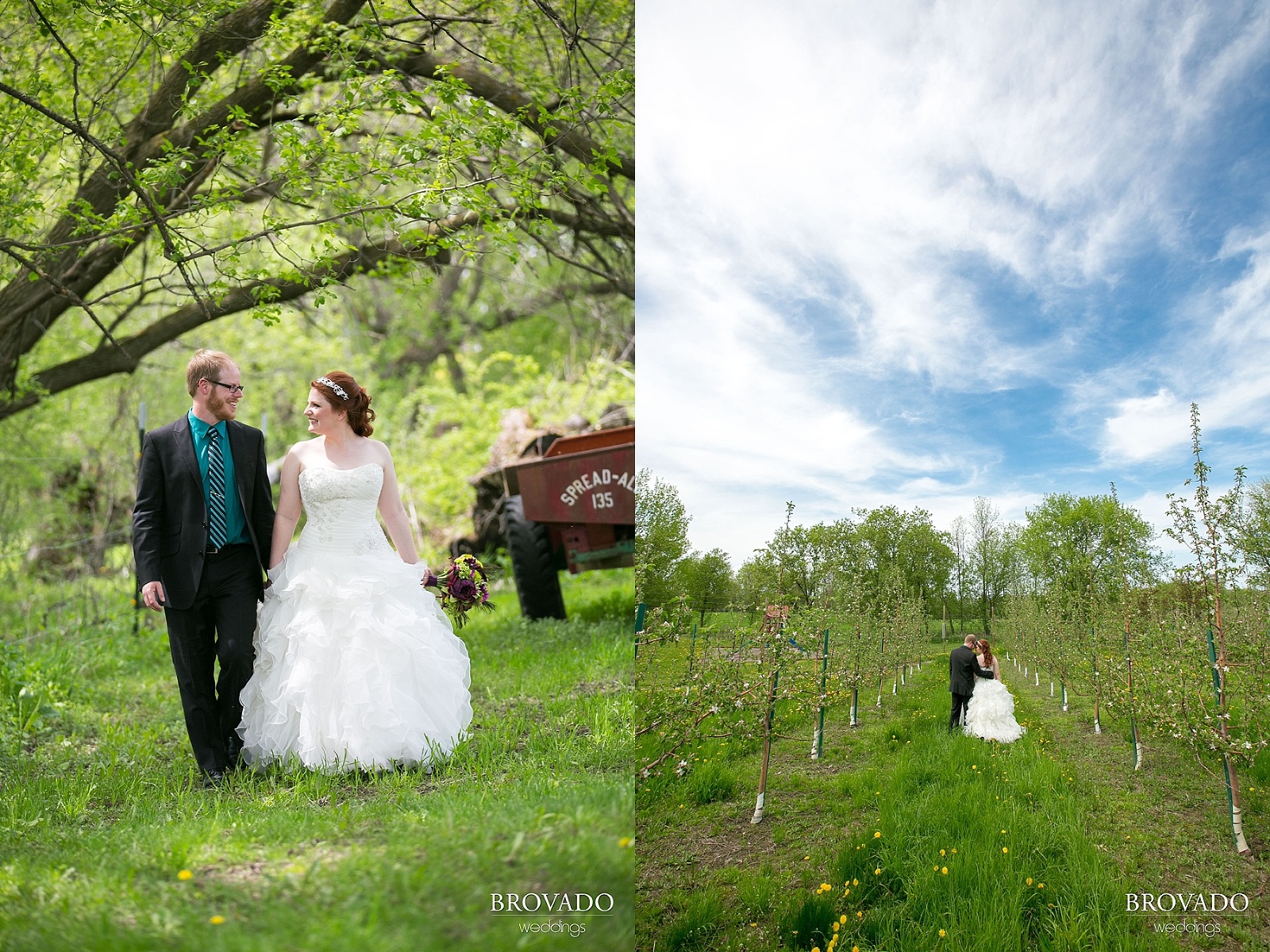 Angie &amp; Matt’s Apple Orchard Wedding Reception
