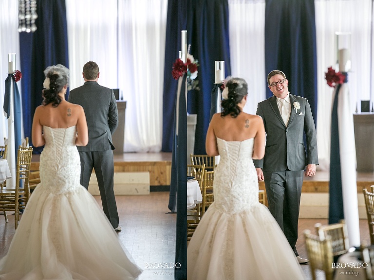 Rachael Andy s Nautical Themed Wedding  in Glenwood  MN  