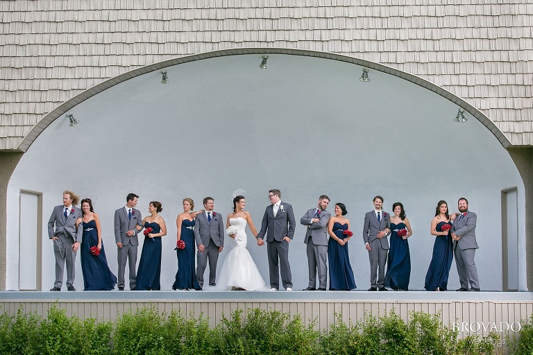 Rachael Andy s Nautical Themed Wedding  in Glenwood  MN  