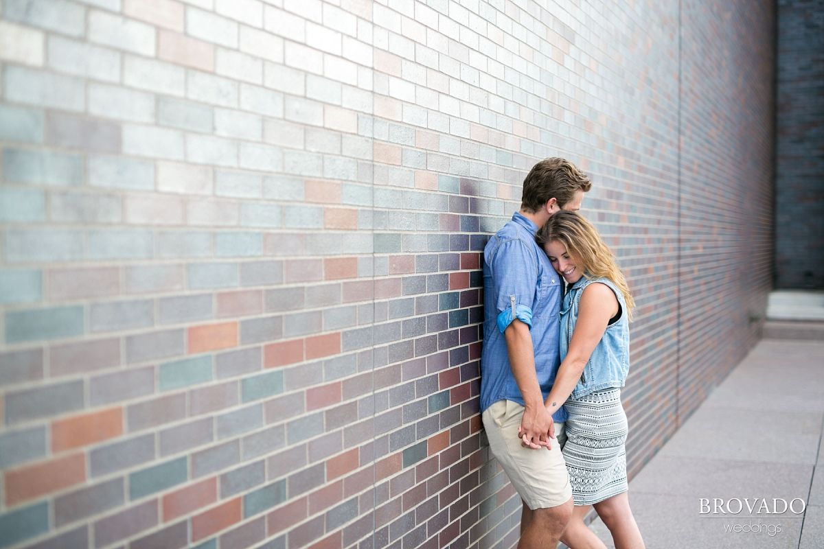 Allie and Brian’s Engagement Pictures at the Minneapolis Sculpture