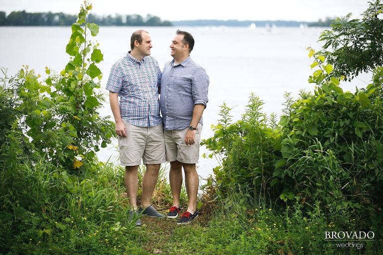 Zach and Tom's sweet engagement shoot